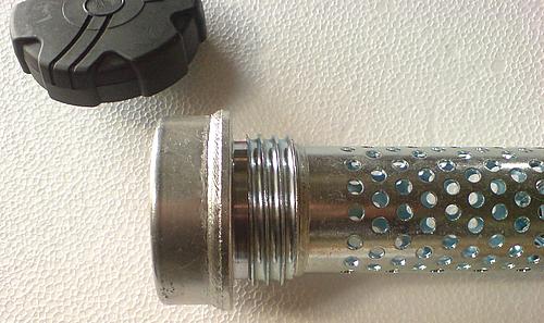 Zabezpieczenie wlewu paliwa dla pojazdów Scania d60