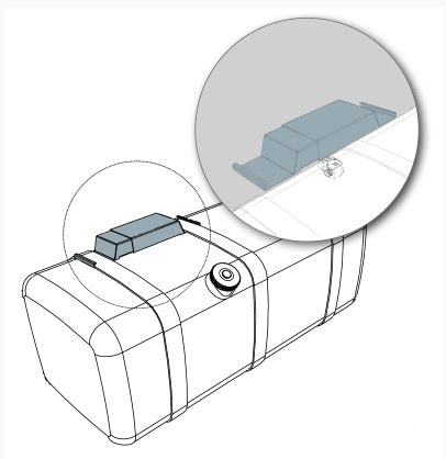 Zabezpieczenie smoka paliwa regulowane 700-1080mm SafeTank
