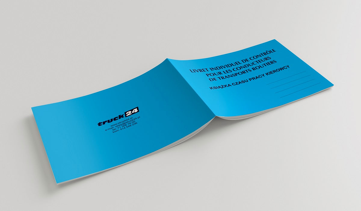 Kontrollbuch na Francję - Pakiet 10 szt.