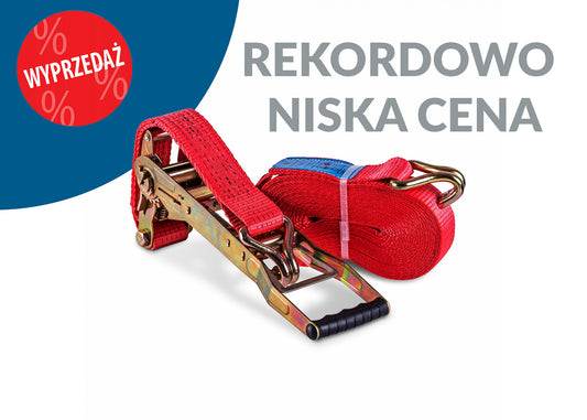 Pas transportowy 10m 5-ton ERGO 500daN metka 2025!