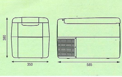 Lodówka agregatowa TB31 - 30 litrów