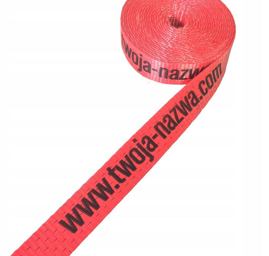 Pas transportowy 8m/5t ERGO z NADRUKIEM metka 2025 r.